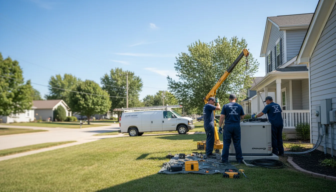 Generator Installation in Manchester, IL near me